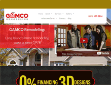 Tablet Screenshot of gamcoremodeling.com